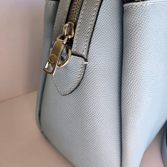 Coach Large Darcie Leather Carryall Handbag/Crossbody Bag - Picture 8 of 9